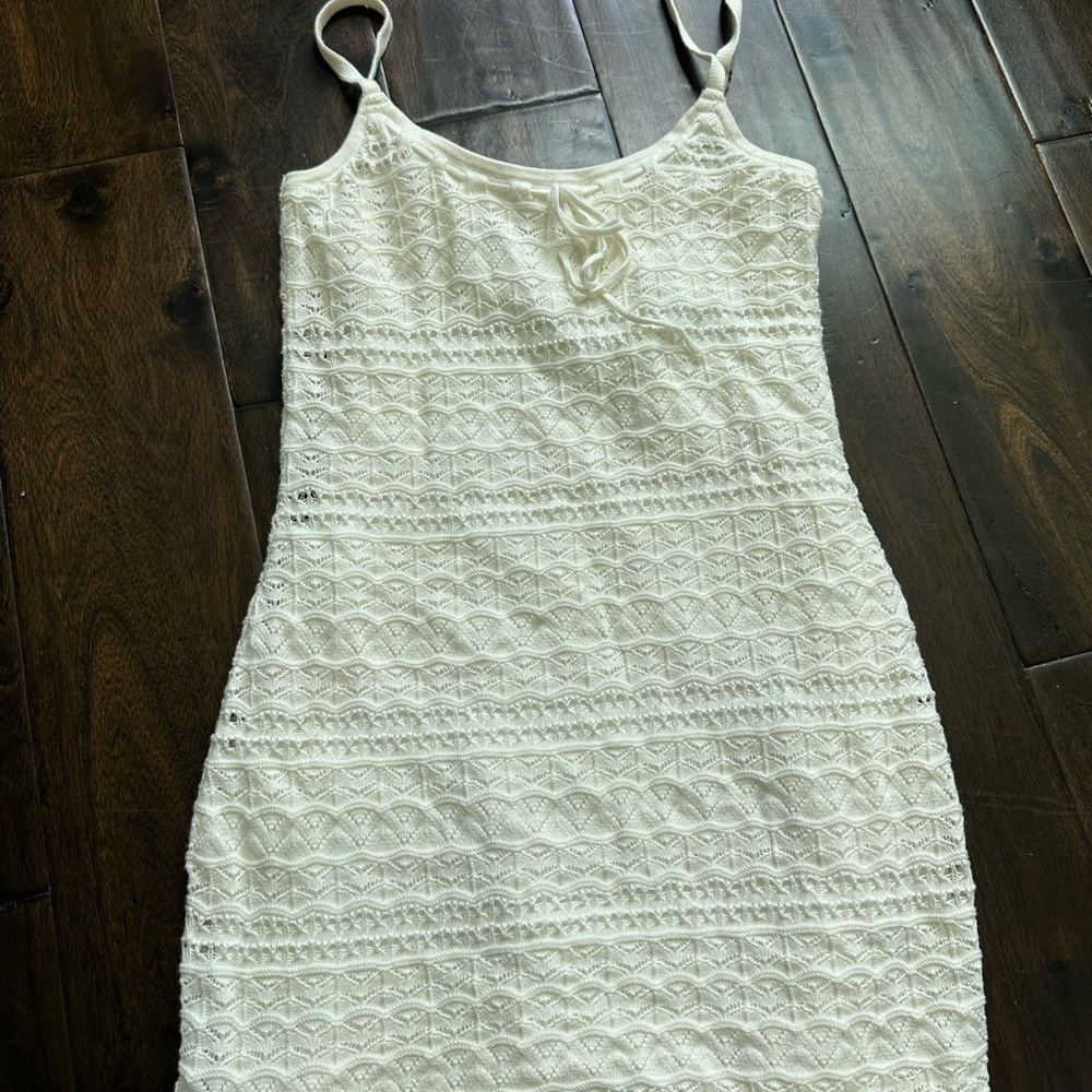 Hollister Cream Lace dress